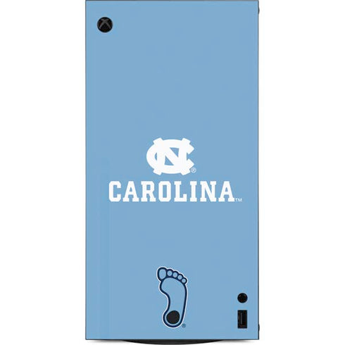University of North Carolina UNC Carolina XBox Series X Digital Edition Console Skin